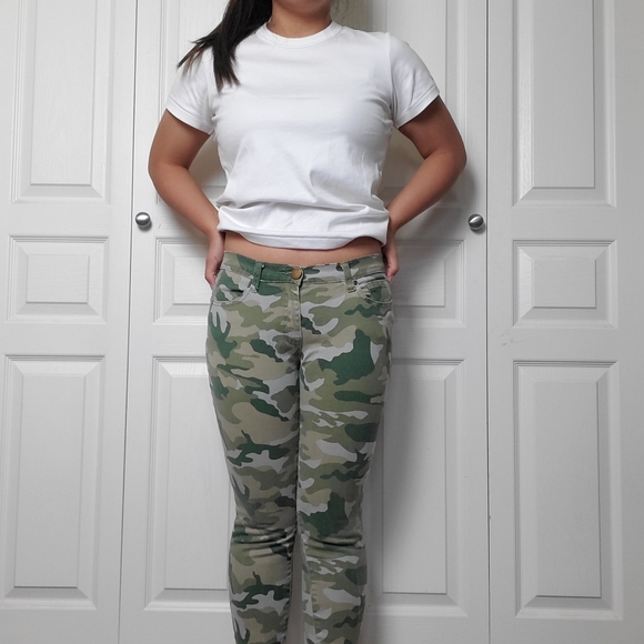 Camo print jeans - Picture 1 of 4